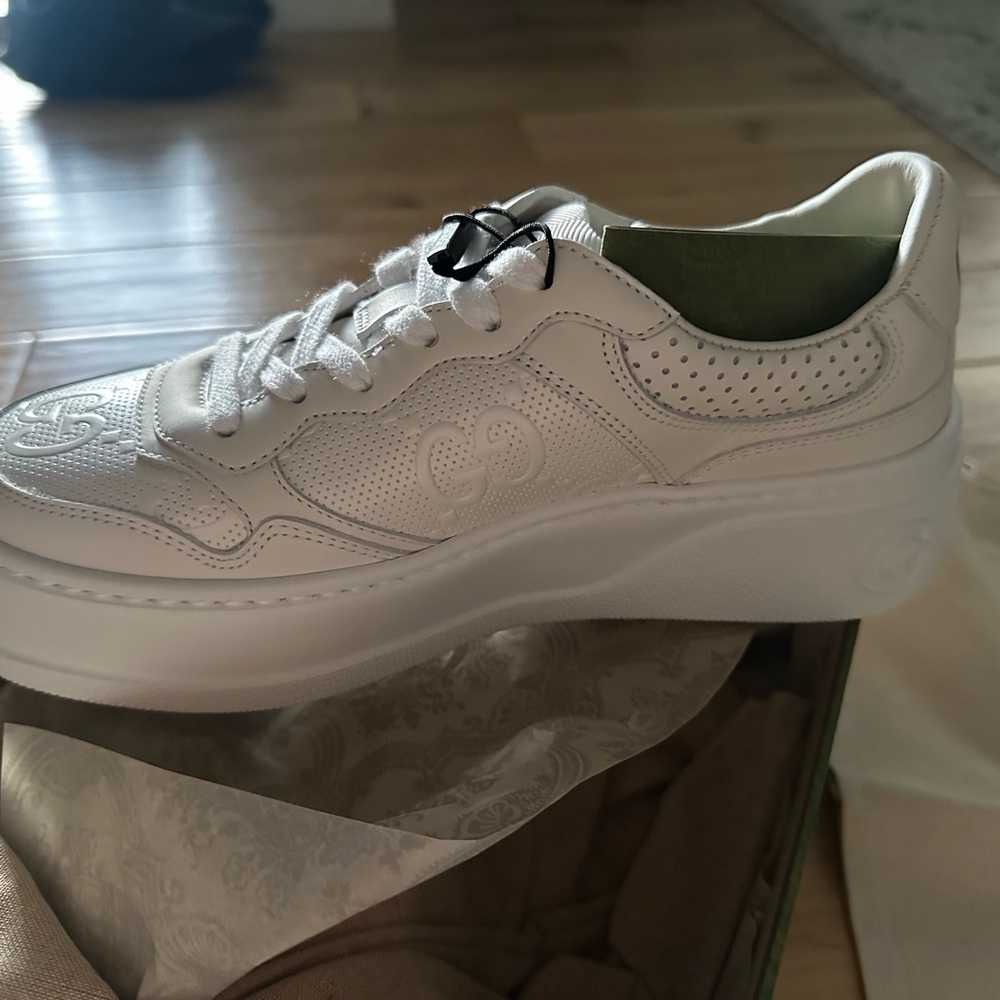 Gucci Green Box with Cream Tote - Picture 5 of 8